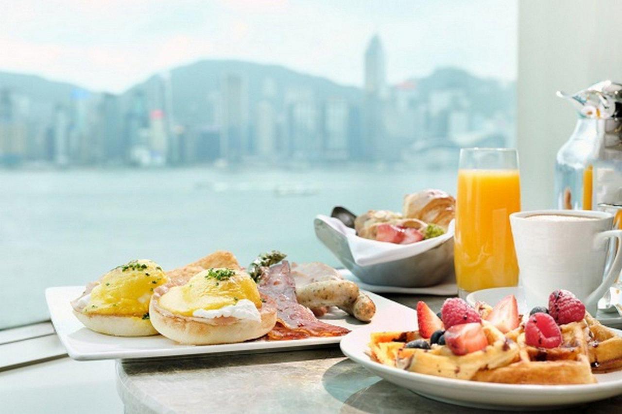 Hotel Intercontinental Grand Stanford Hong Kong By Ihg Exterior foto Breakfast at the InterContinental Hong Kong