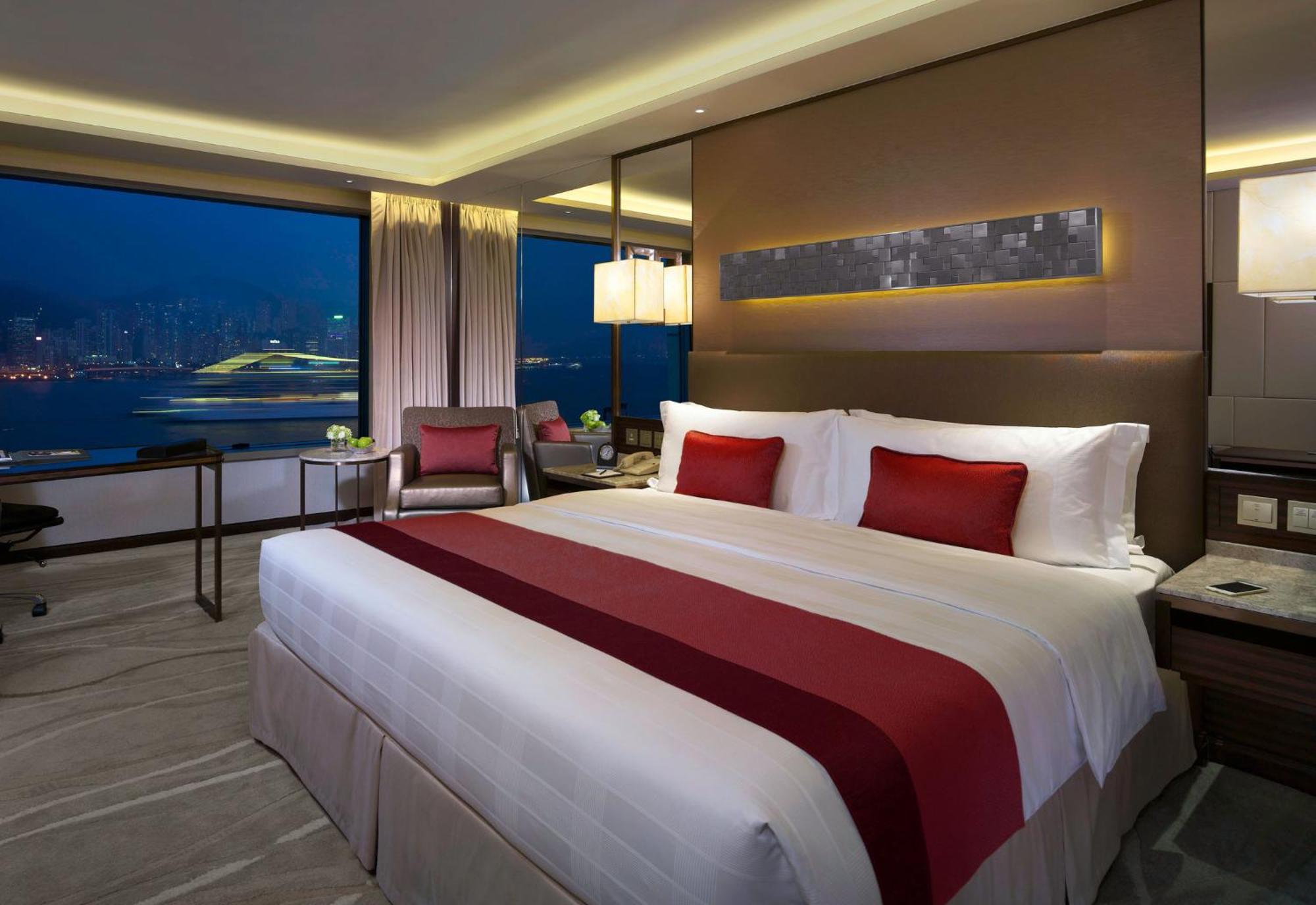 Hotel Intercontinental Grand Stanford Hong Kong By Ihg Exterior foto Deluxe Harbour View Room